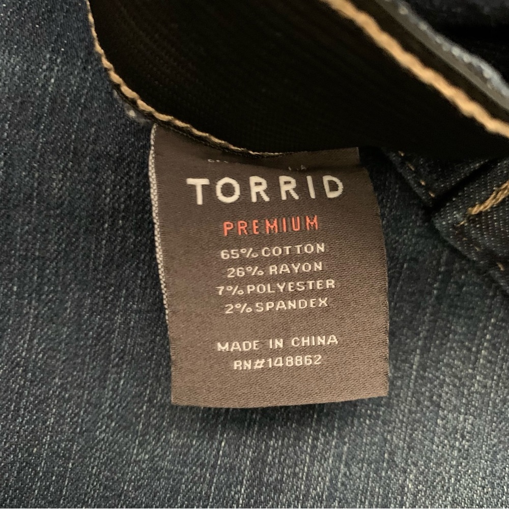 Torrid Sky High Skinny Size 14 - Picture 6 of 10
